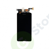 Дисплей Sony E2003/E2033 (E4g/E4g Dual) в сборе с тачскрином Черный