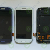 Дисплей Samsung i9300 модуль Синий - AA 4.66" (TFT)