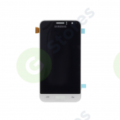 Дисплей Samsung J120F (J1 2016) в сборе с тачскрином Белый - Оригинал
