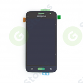 Дисплей Samsung J120F (J1 2016) в сборе с тачскрином Черный - Оригинал