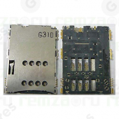 Коннектор SIM Samsung P1000/P3100/P6200