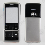 Корпус Nokia 6300 Серебро