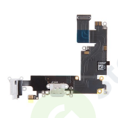 Шлейф iPhone 6 Plus на системный разъем/разъем гарнитуры/микрофон Серый