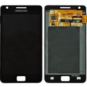 Дисплей Samsung I9100/9105 S2 в сборе с тачскрином Чёрный