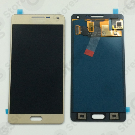 Дисплей Samsung A500F 2015г A5 в сборе с тачскрином Золото