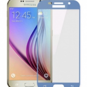 Защитное стекло "Полное покрытие" Samsung J530F (J5 2017) Синее
