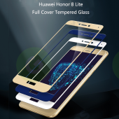 Защитное стекло "Полное покрытие" Huawei Honor 9/9 Premium Белое