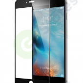 Защитное стекло "Стандарт" для iPhone 6/6S Чёрное