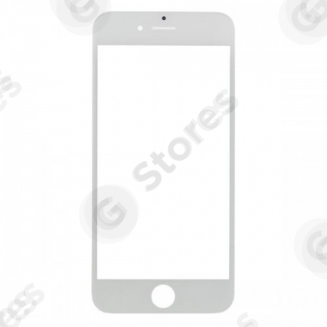 Стекло для переклейки Iphone 6 Plus Белое